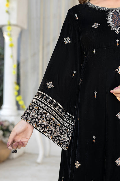 Black Velvet Frock
